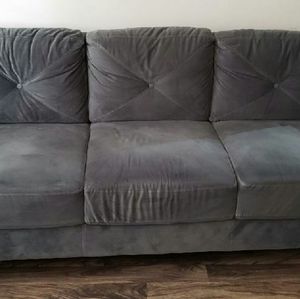 Gray 3 seater couch